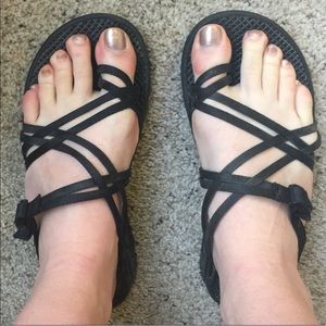 Chaco sandals black size 10